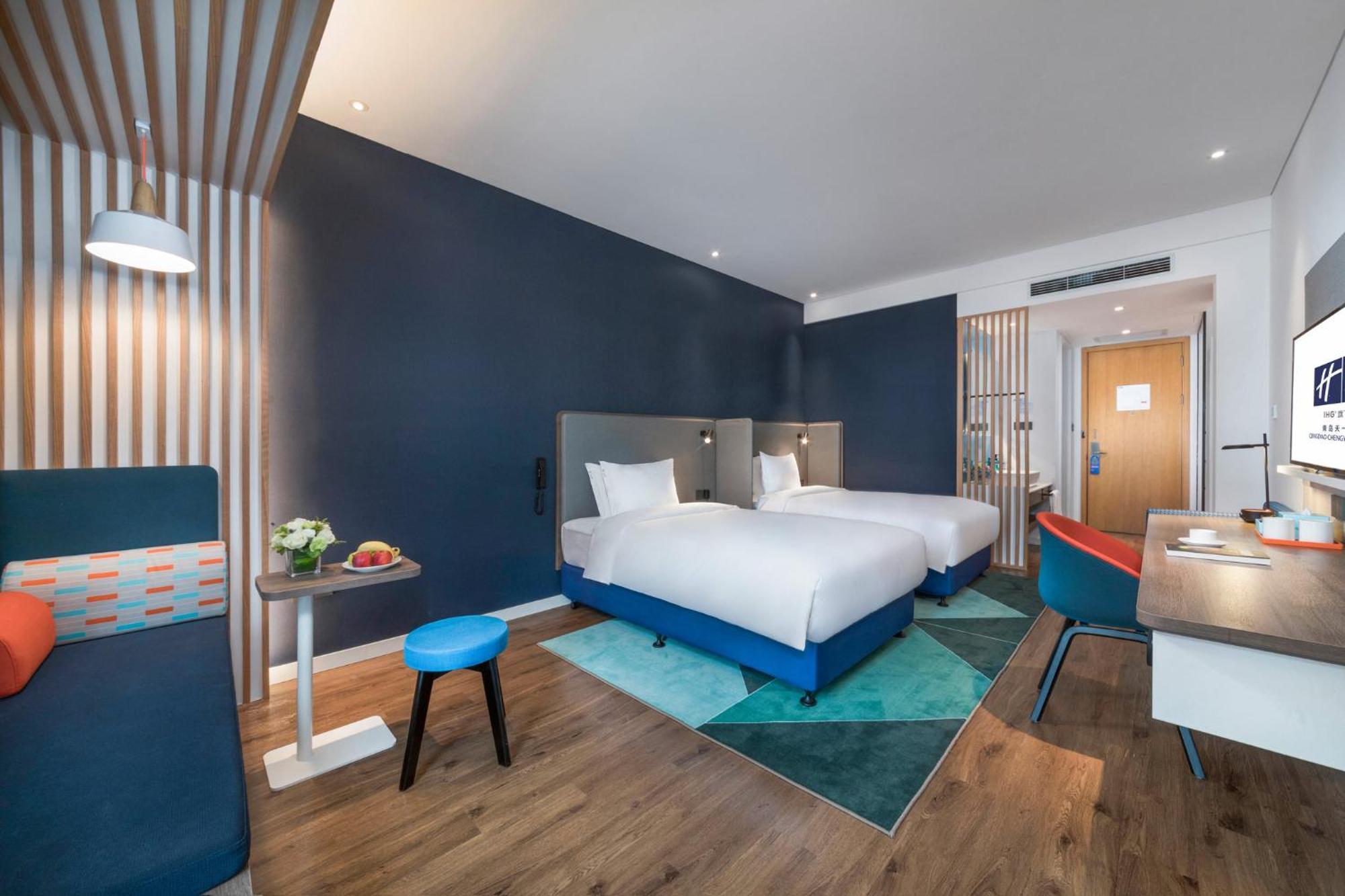 Holiday Inn Express Qingdao Chengyang Central By Ihg Eksteriør bilde